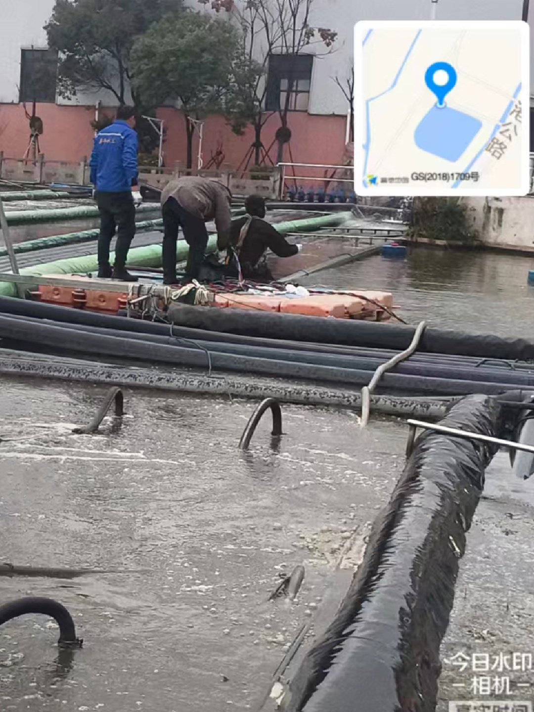 污水厂水下设备维修