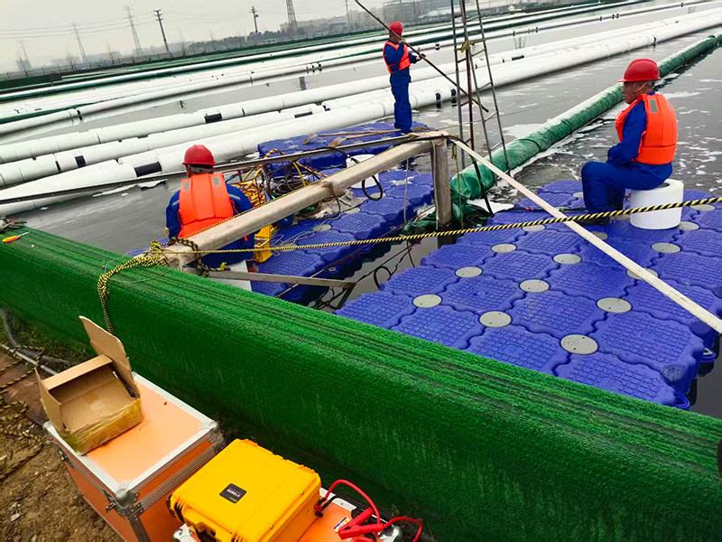 污水厂帘布水下修复